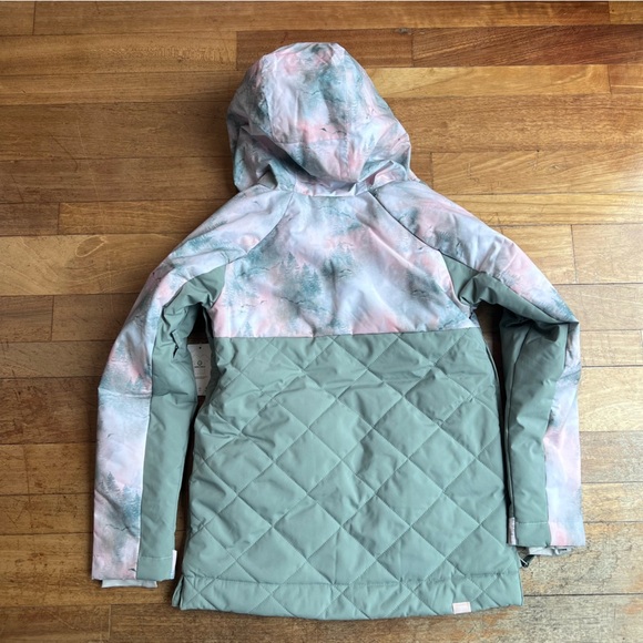***NWT***Roxy Pastel Pullover Winter Jacket - Multi Colored - Picture 3 of 7